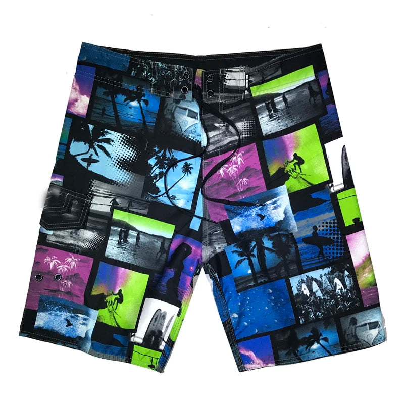 Men's Quick Dry Beach Shorts | Lightweight Surf Board Shorts.