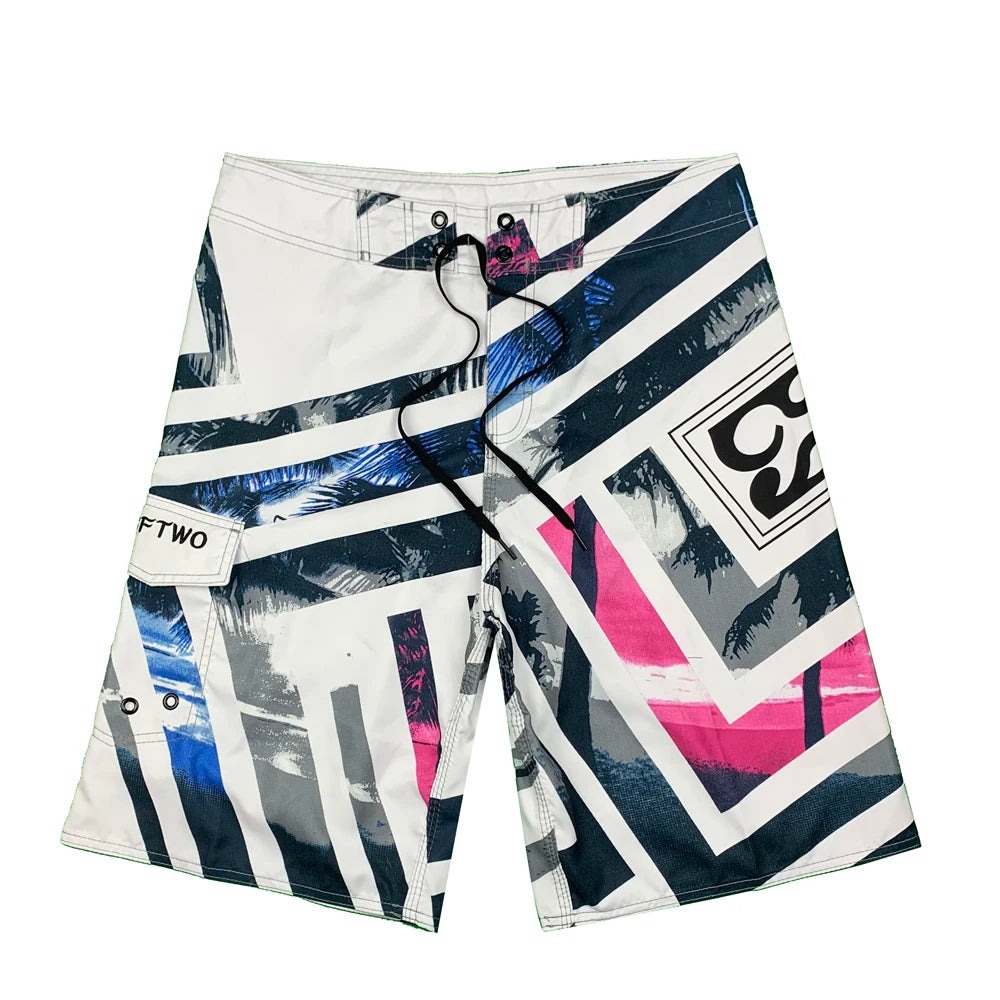 Men's Quick Dry Beach Shorts | Lightweight Surf Board Shorts.
