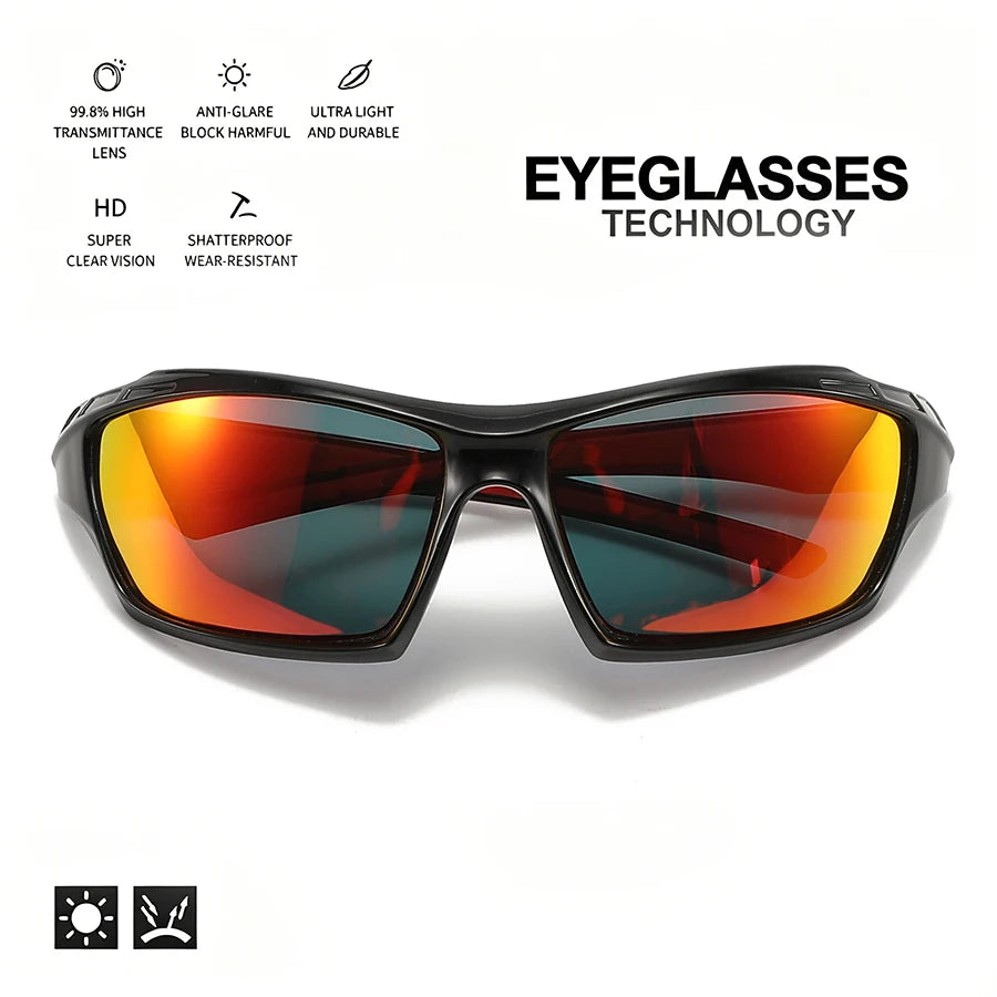 ApexShield Polarized Anti-Glare Sports Sunglasses