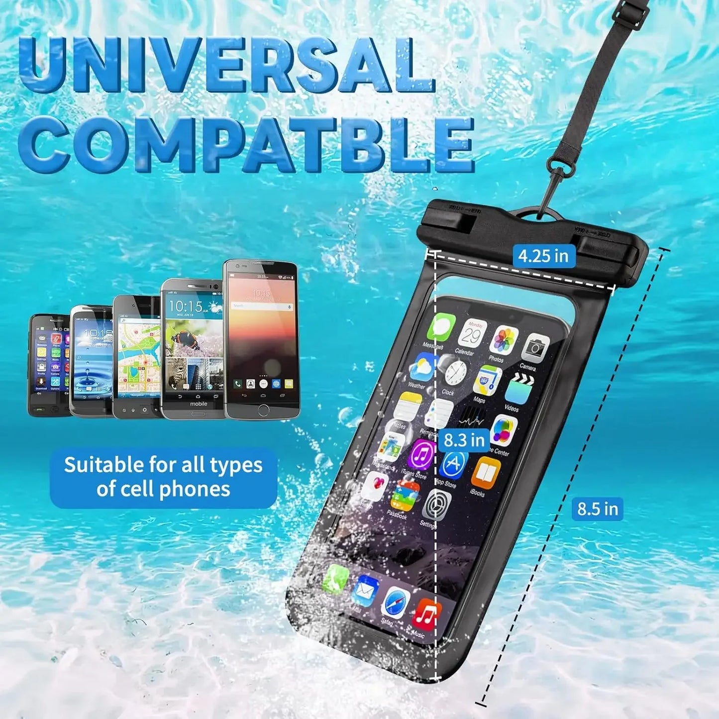 HydroGuard - Universal Floating Waterproof Phone Pouch