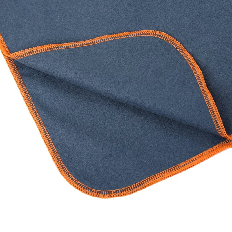 Microfiber Hooded Towel – Quick-Dry Changing Robe for Swimming, Beach, Surf & Travel