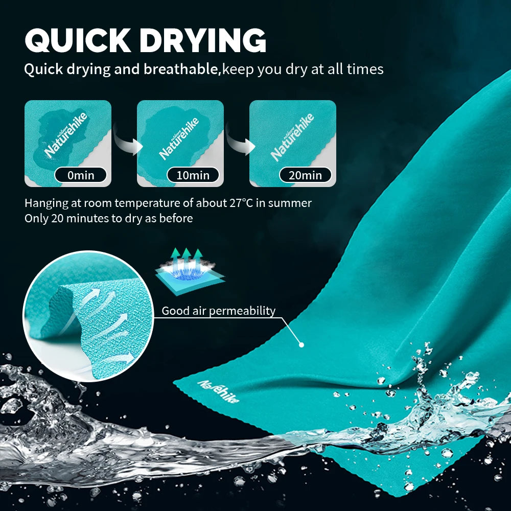 Premium Microfiber Quick-Dry Towel – Sand-Free Beach & Sports Towel