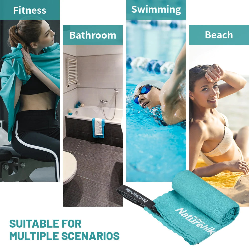 Premium Microfiber Quick-Dry Towel – Sand-Free Beach & Sports Towel